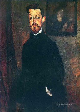  Alexandre Oil Painting - portrait of paul alexandre 1909 Amedeo Modigliani